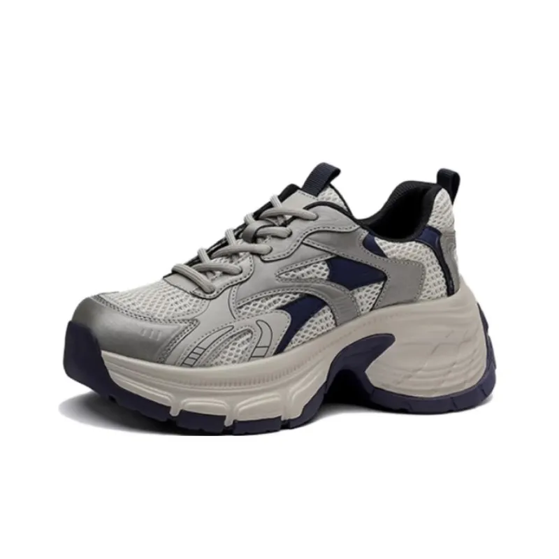 JESSICA SOPHIA Height Increasing Low Top Chunky Sneakers Women's-3