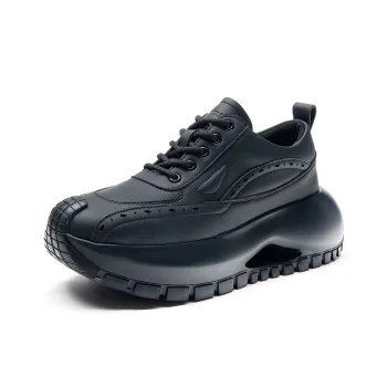 MUYI Low Top Chunky Sneakers Men's Black