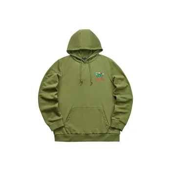 Skechers EFDOT Co branded Series Sweatshirt Unisex Olive Green