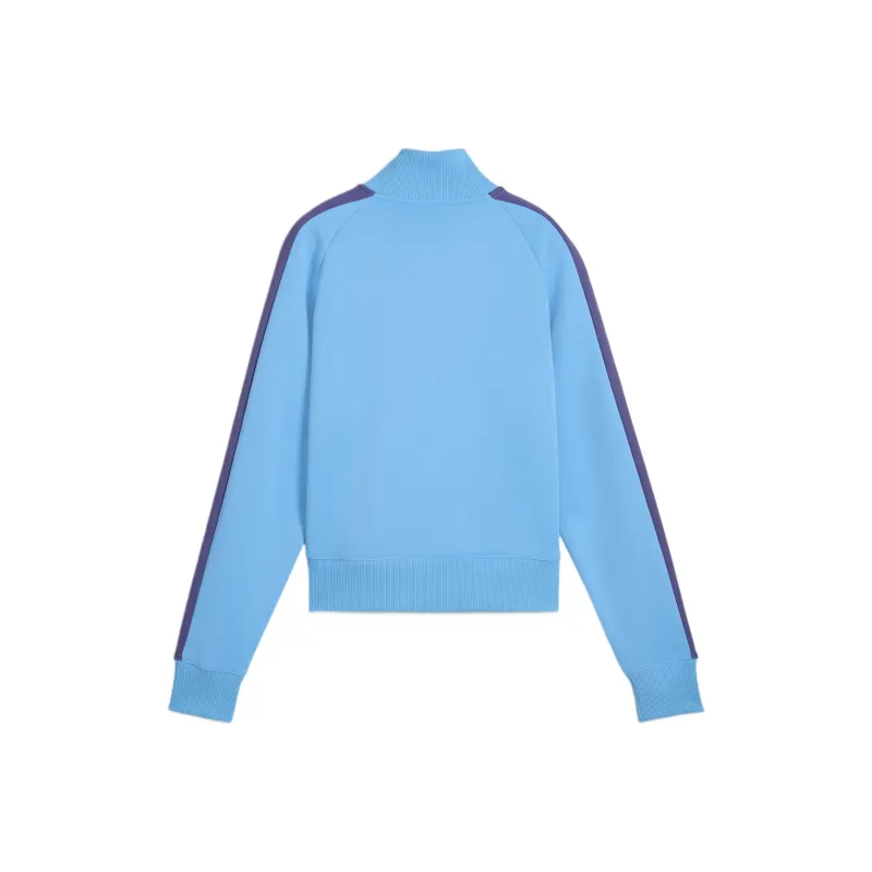 PUMA T7 Jacket Women's Team Light Blue-1