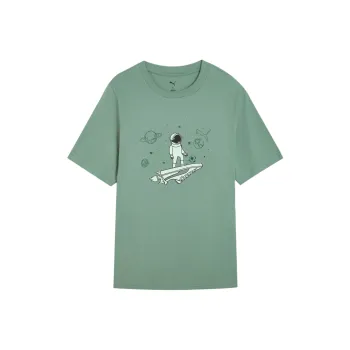 PUMA GRAPHICS Basic SS25 T Shirt Men's Turquoise 30