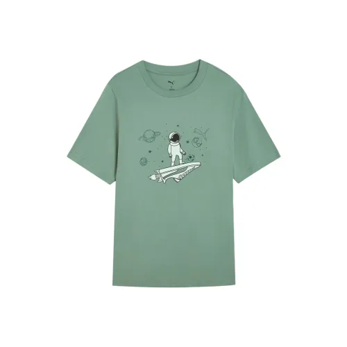 PUMA GRAPHICS Basic SS25 T Shirt Men's Turquoise 30