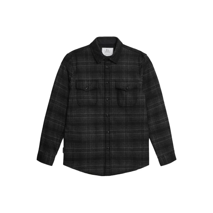 WOOLRICH Alaskan Melton Overshirt-0