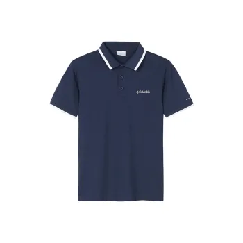 Columbia Polo Shirts Men Navy Blue