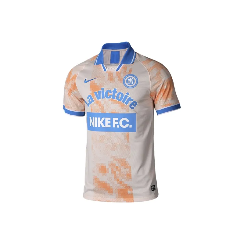 Nike Polo Shirts Men Orange Red-0
