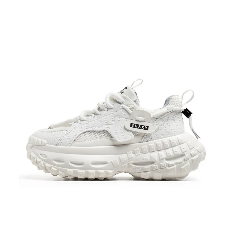 HACKBUTEER Low Top Chunky Sneakers Men's Box Included-13