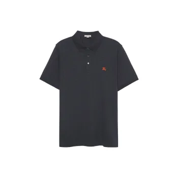 Burberry Polo Shirt Men's Dark Gray