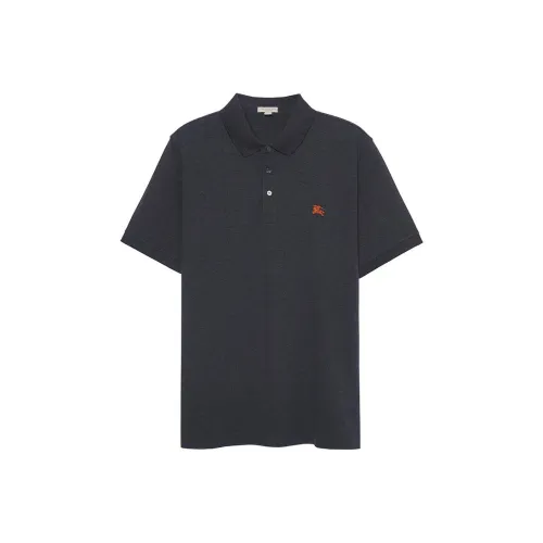 Burberry Polo Shirt Men's Dark Gray
