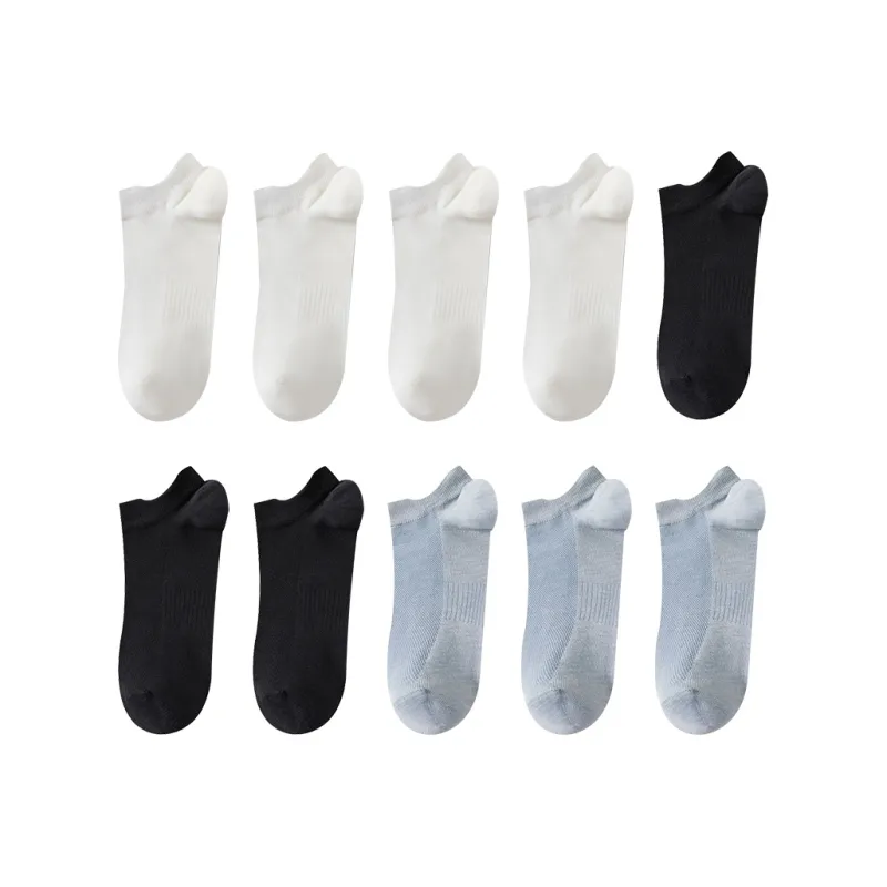 Cotton Gene Ankle Socks Men's Combo Set-11