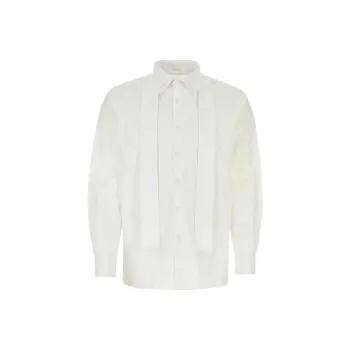PRADA Tie Detailed Button Up Shirt