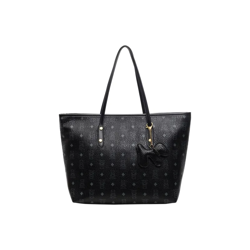 Bueno PU Tote Bag, Shoulder Bag Women's Brown/Pink/White/Black/Black & White-9