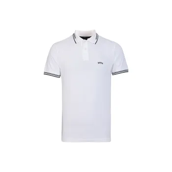 HUGO BOSS Polo Shirts Men White