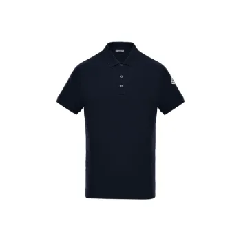 Moncler Polo Shirt Men's Navy Blue
