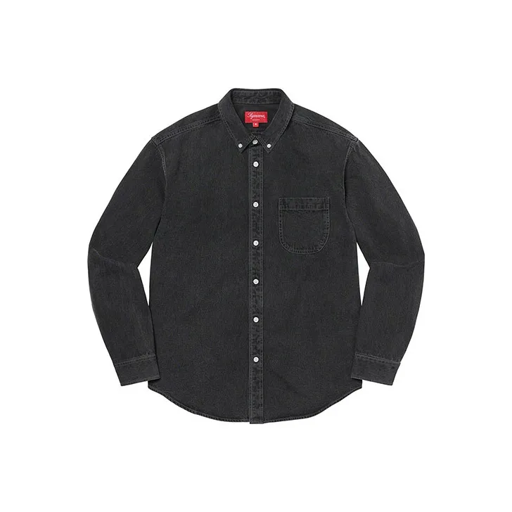 Supreme Appliqué Denim Shirt-4