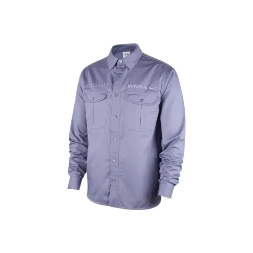 Nike Wnba 2024 All Star Weekend Men's Nike Woven Long Sleeve Button Up Shirt