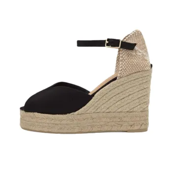 Castañer BIANCA Wedge Heel High Heels Women's Black