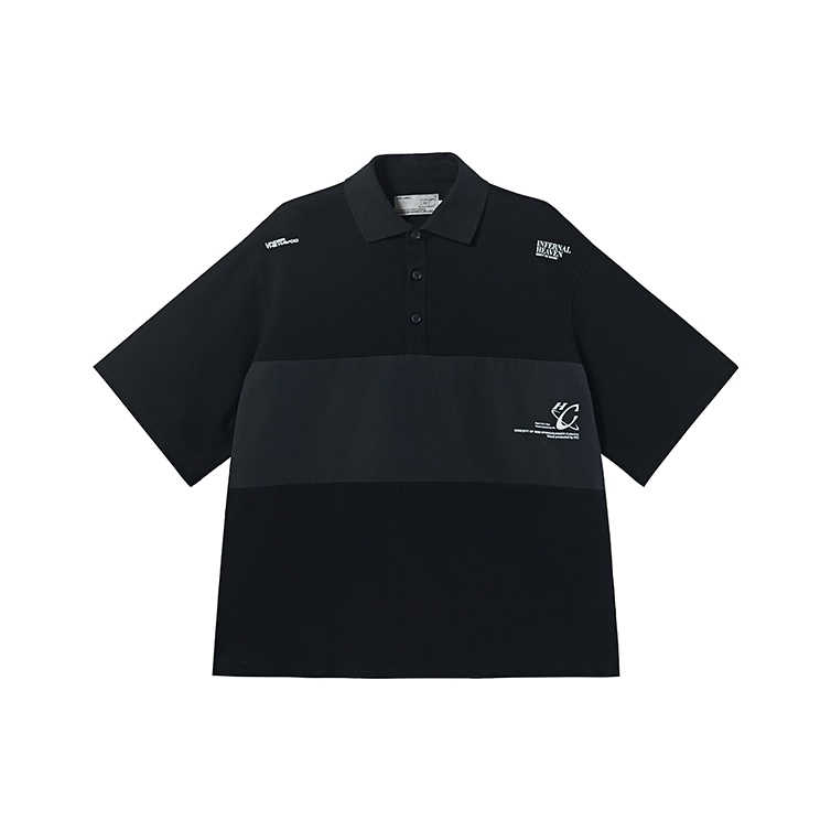 HARSH AND CRUEL POLOシャツ 刺繍 カジュアル シンプル 男女兼用 HARSH and CRUEL Polo Shirts on Sale & Authentic - POIZON