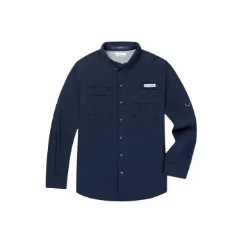 Columbia PFG SS24 Shirt Men's Marine Blue