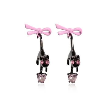 SHEEHHYY Alloy Stud Earrings Women's