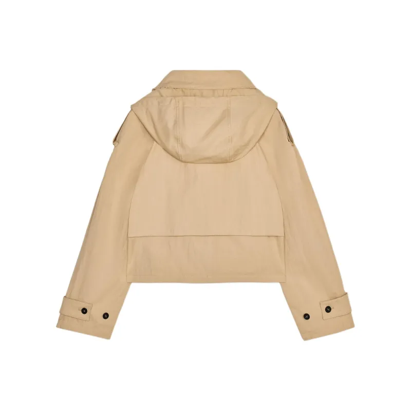 ZARA Trench Coat Women's Light Camel-1