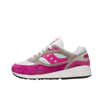 Saucony Shadow 6000 White Grey Pink