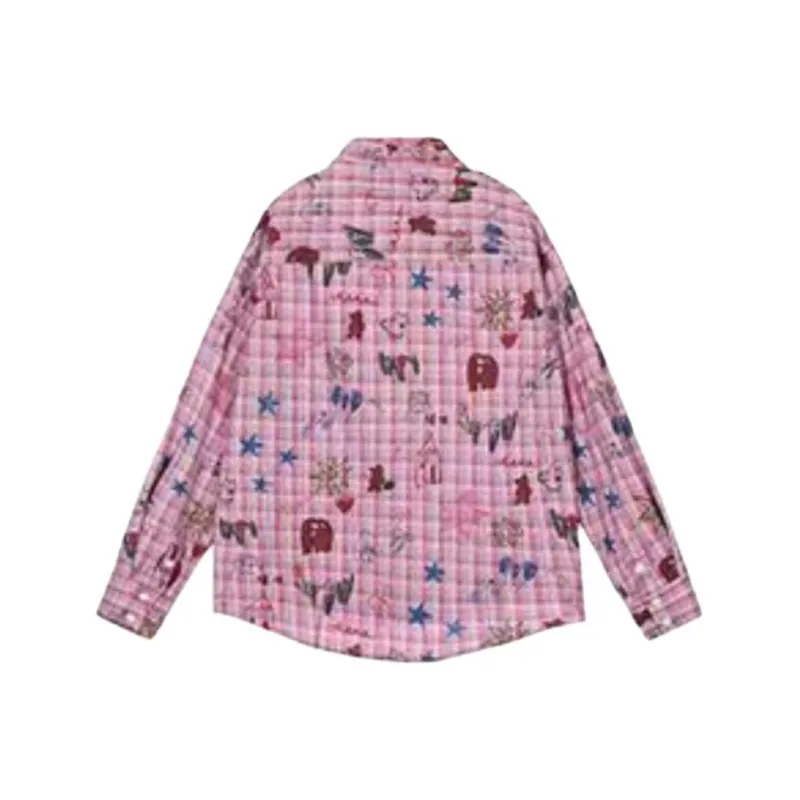 Flowers In Water Shirt Women's Image Color-6