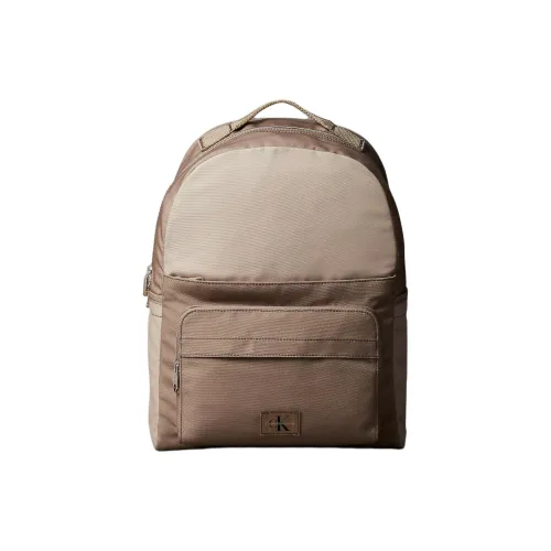 calvin boot KLEIN Recycled Polyester Backpack Men's Khaki