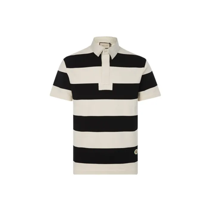 GUCCI Polo Shirts Men Beige Yellow-0