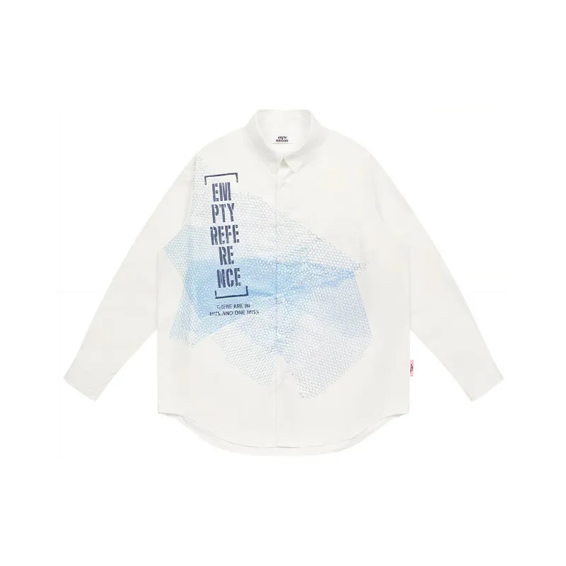 EMPTY REFERENCE Shirt Unisex White-0