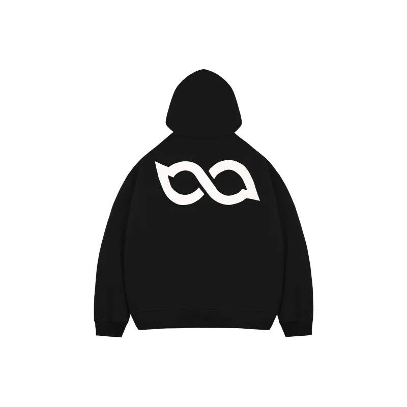 BIPOLAR Hoodie Unisex Navy Blue Black Gray Milk White Coffee-4