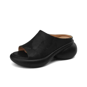 Su Yanjiao PU Polyurethane Slip Resistant Odor Resistant Abrasion Resistant Slide Slippers Women's