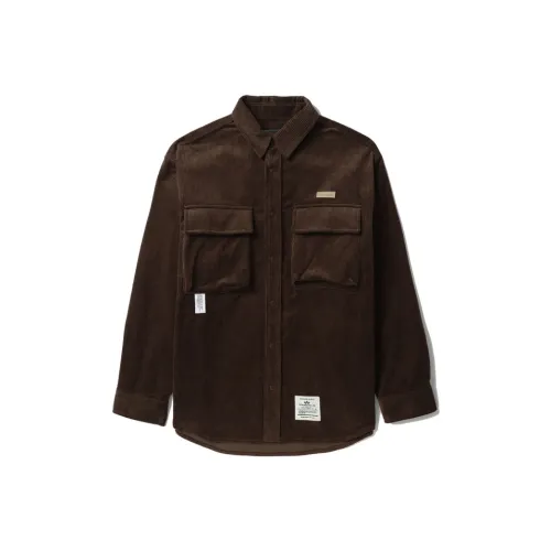 Alpha Industries Shirt Unisex Brown