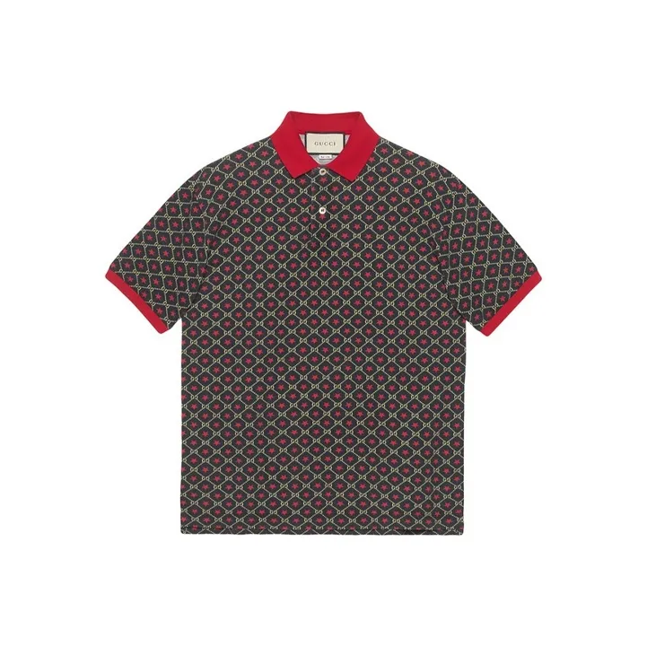GUCCI Polo Shirt Men's Multicolor-0