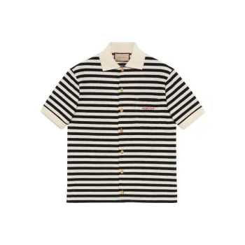 GUCCI Polo Shirts Men Black