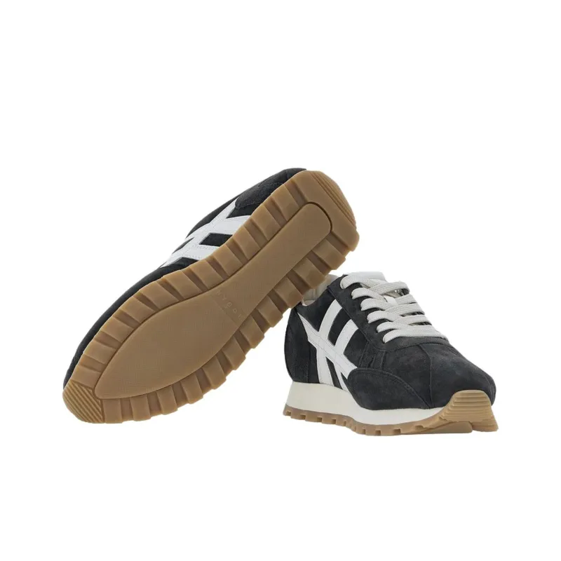 HOGAN 86er H671 Low Top Casual Shoes Men's Black-5