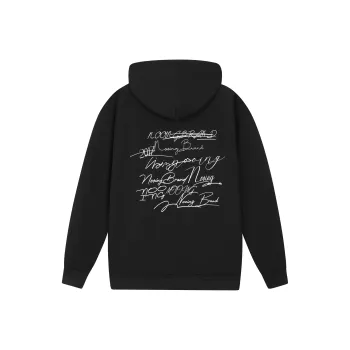 NOOING Sweatshirts Unisex Black