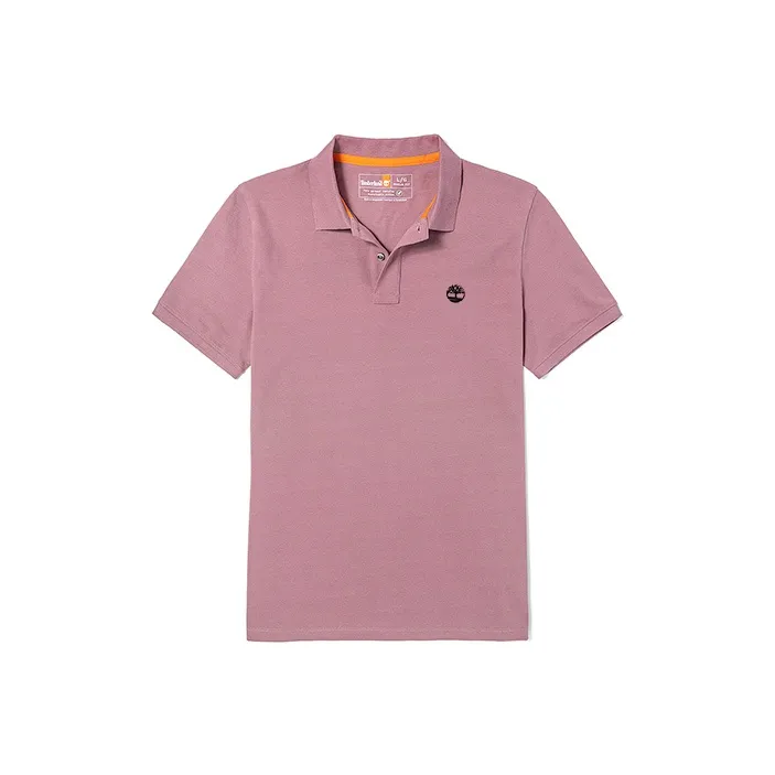 Timberland Polo Shirt Men's Grape Milkshake-0