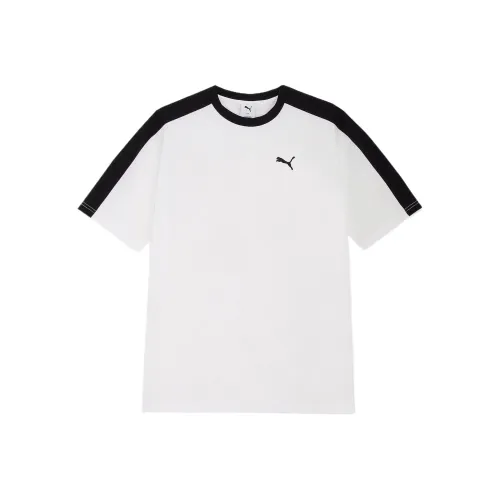 PUMA T Shirts Unisex White
