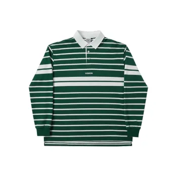 Vision Street Wear Long Sleeved Polo Shirt Unisex Jasper