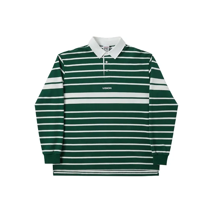 Vision Street Wear Long Sleeved Polo Shirt Unisex Jasper-0