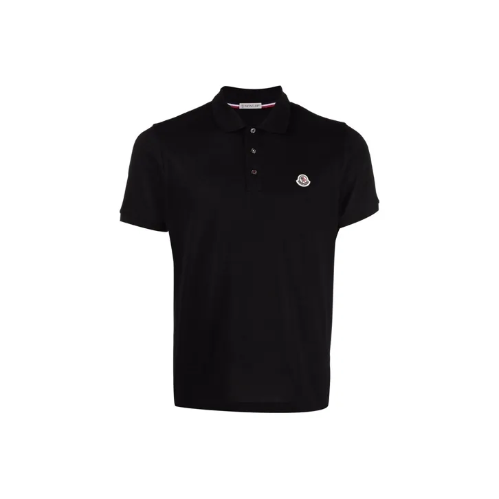 Moncler FW21 Polo Shirts Men Black-0