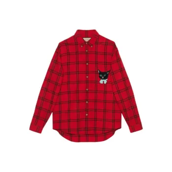 GUCCI Shirts Men Red