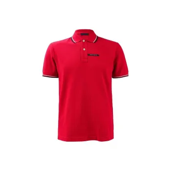 PRADA Polo Shirts Men Maroon