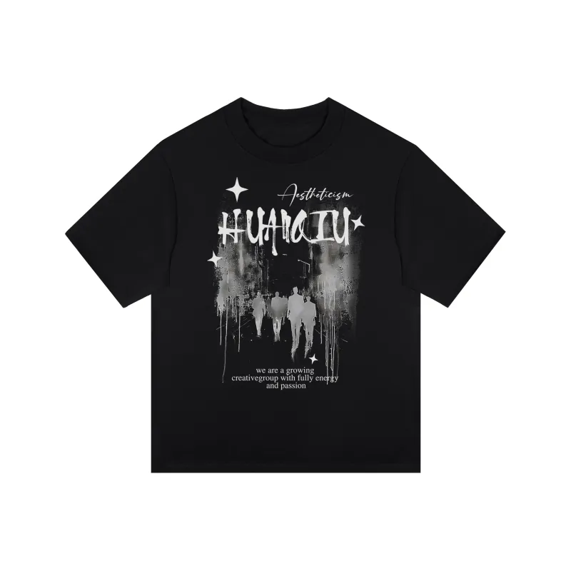 HUANQIU T Shirts Unisex-2