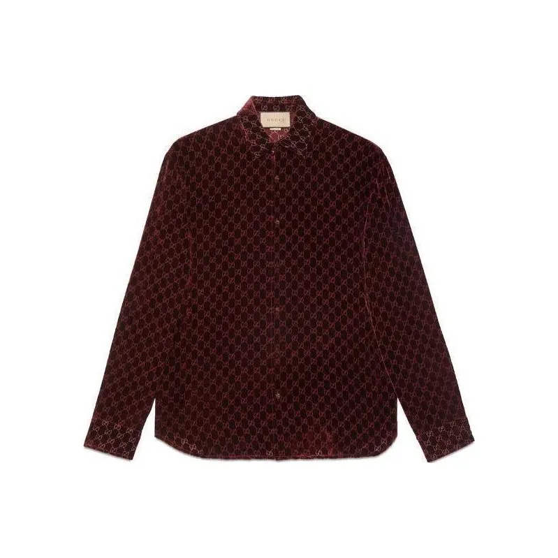 GUCCI Shirts Men Red-0