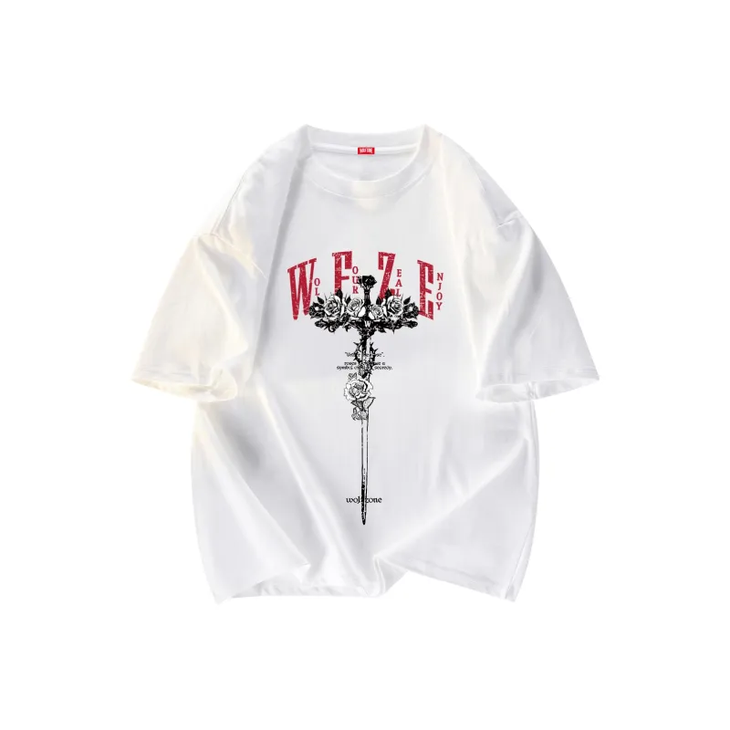 WOLF ZONE T Shirts Unisex-4