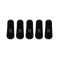 5 Pack Black