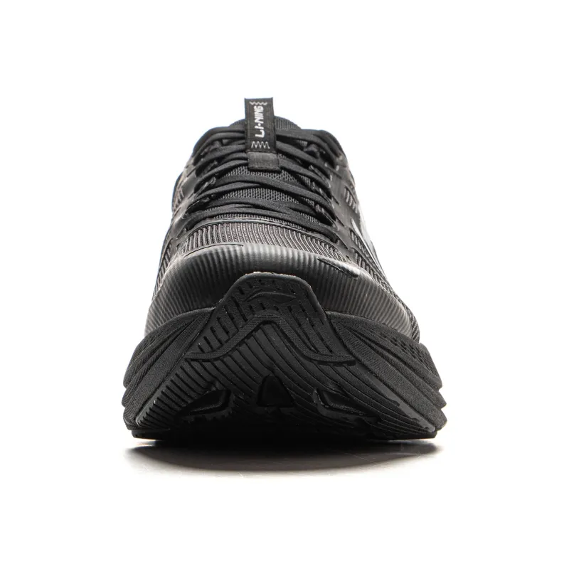 LINING Leisurely Running Shoes Men Low Top Black-4