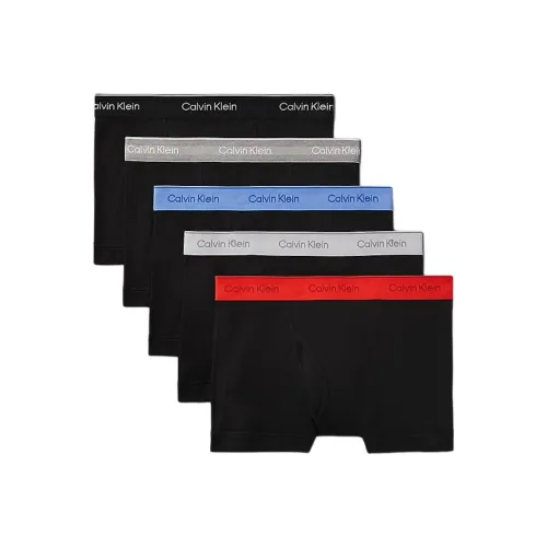 CALVIN KLEIN Underpants Europe Version Men's 5 Pack Black