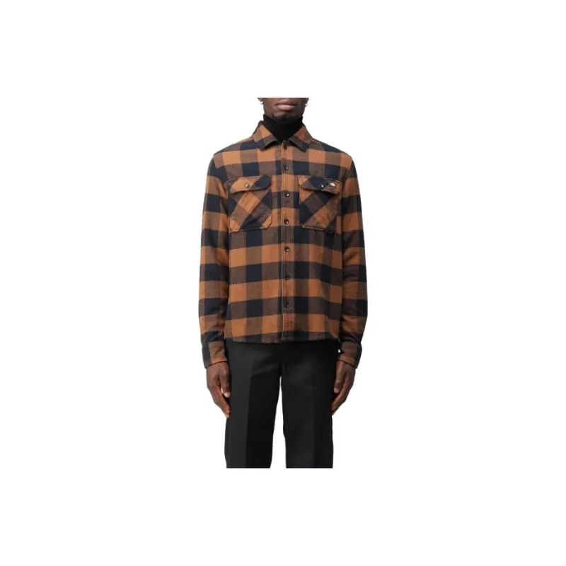 Dickies Shirts Unisex Brown-0